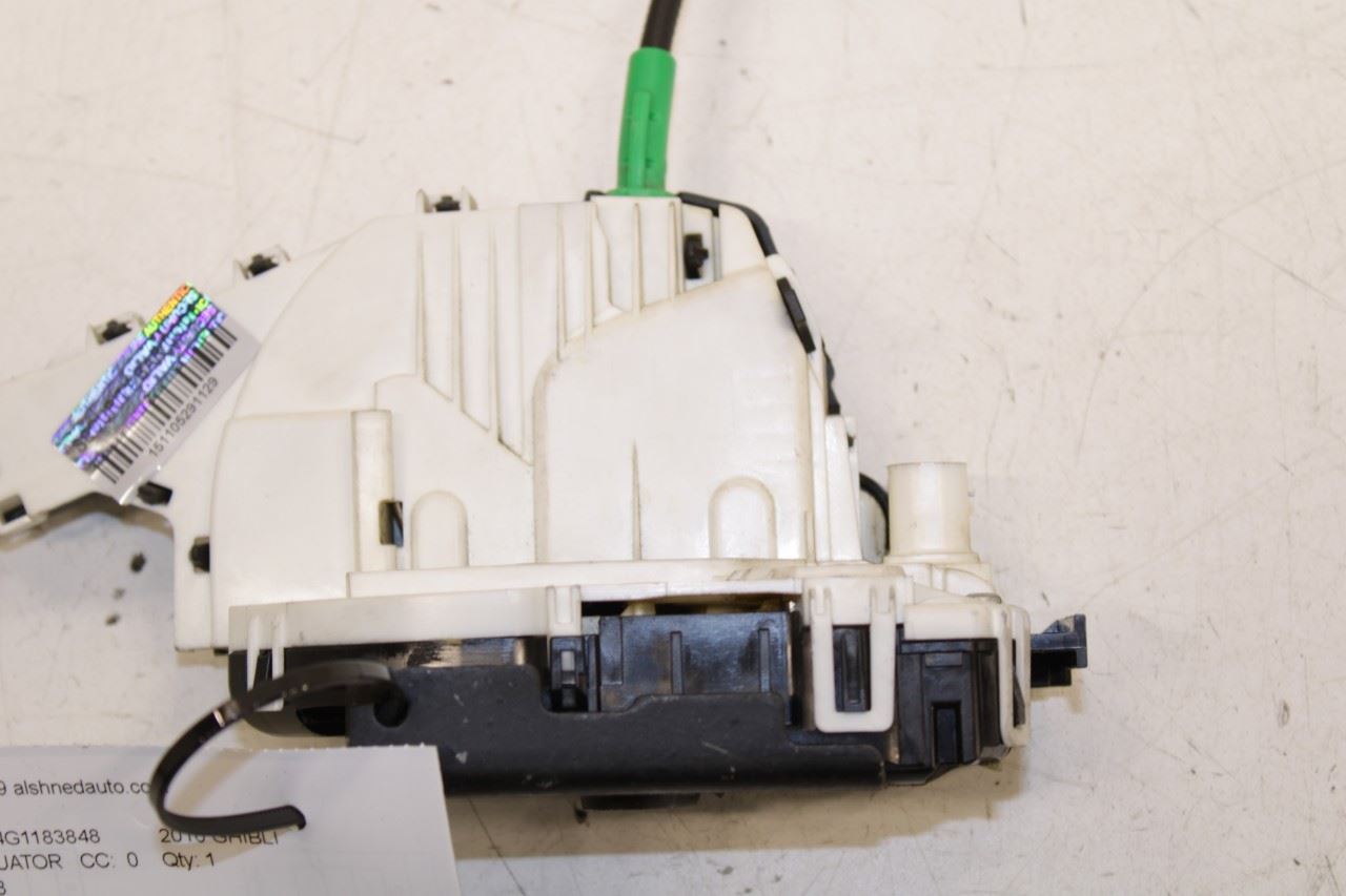 2016-17 Maserati Ghibli S Q4 3.0L Rear Driver Left Side Door Lock Latch Actuator - Alshned Auto Parts