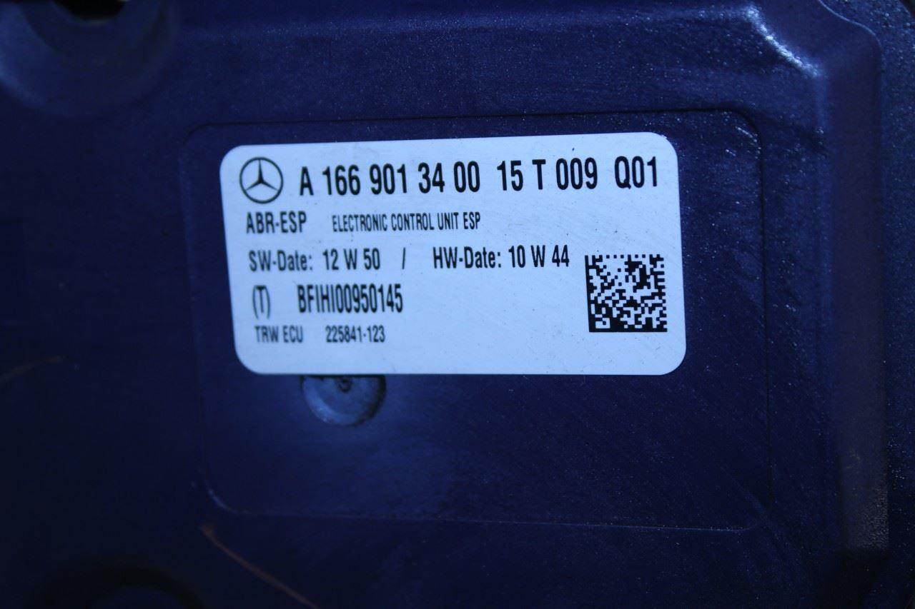 2012-2015 Mercedes-Benz ML350 3.5L RWD ABS Anti Lock Brake Pump Control Module - Alshned Auto Parts