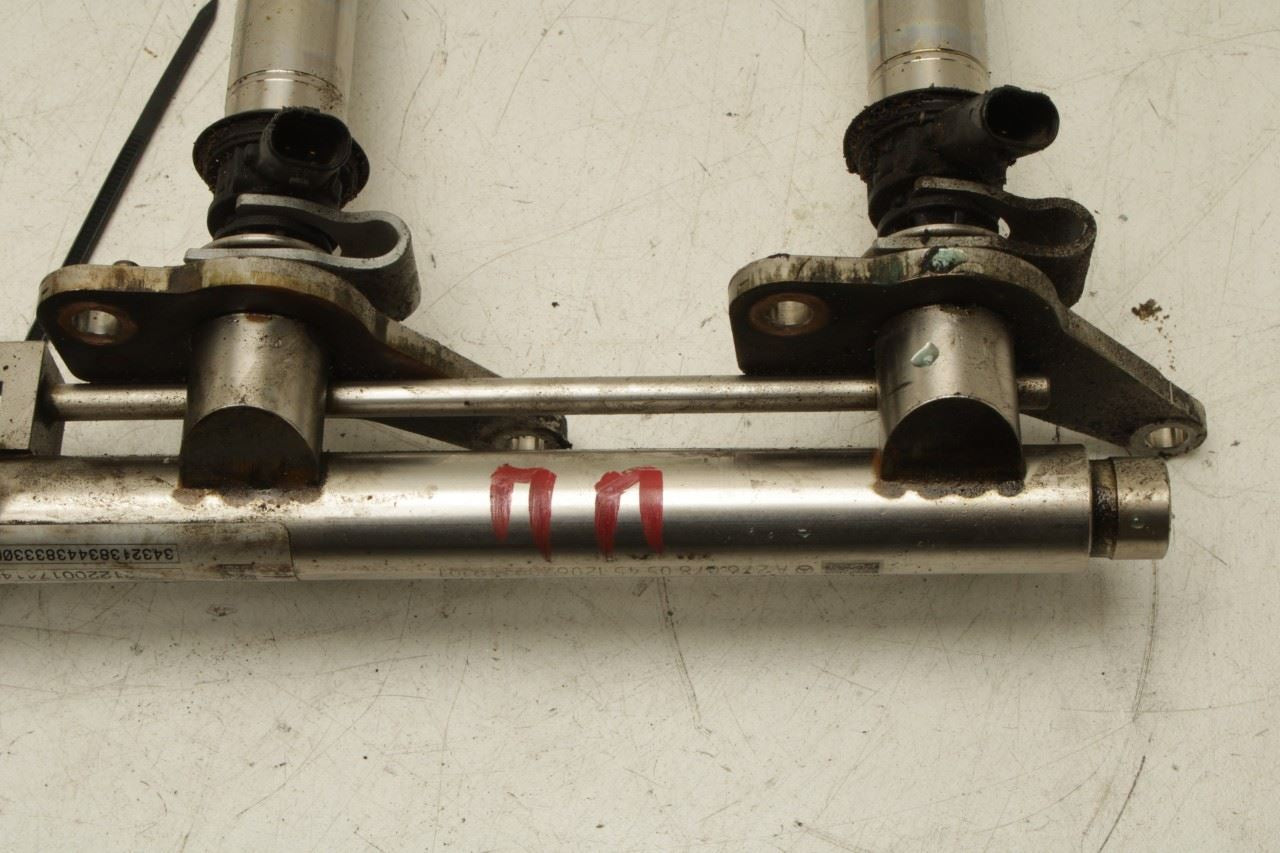 12-16 Mercedes-Benz E350 Sport 4Matic 3.5L AWD Right Side Fuel Rail w/ Injectors - Alshned Auto Parts