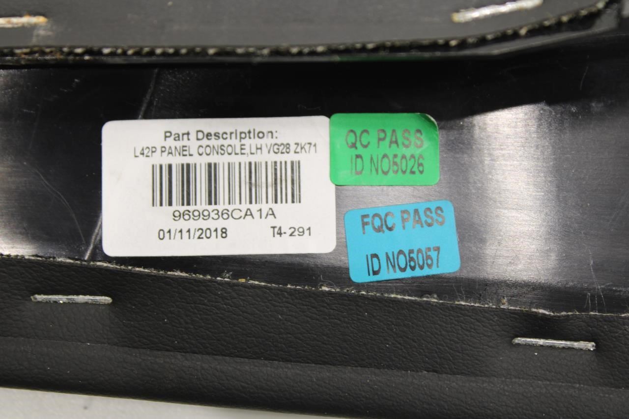 2019-24 Nissan Altima SL Front Center Console LH Side Panel Trim 96993-6CA1A OEM - Alshned Auto Parts