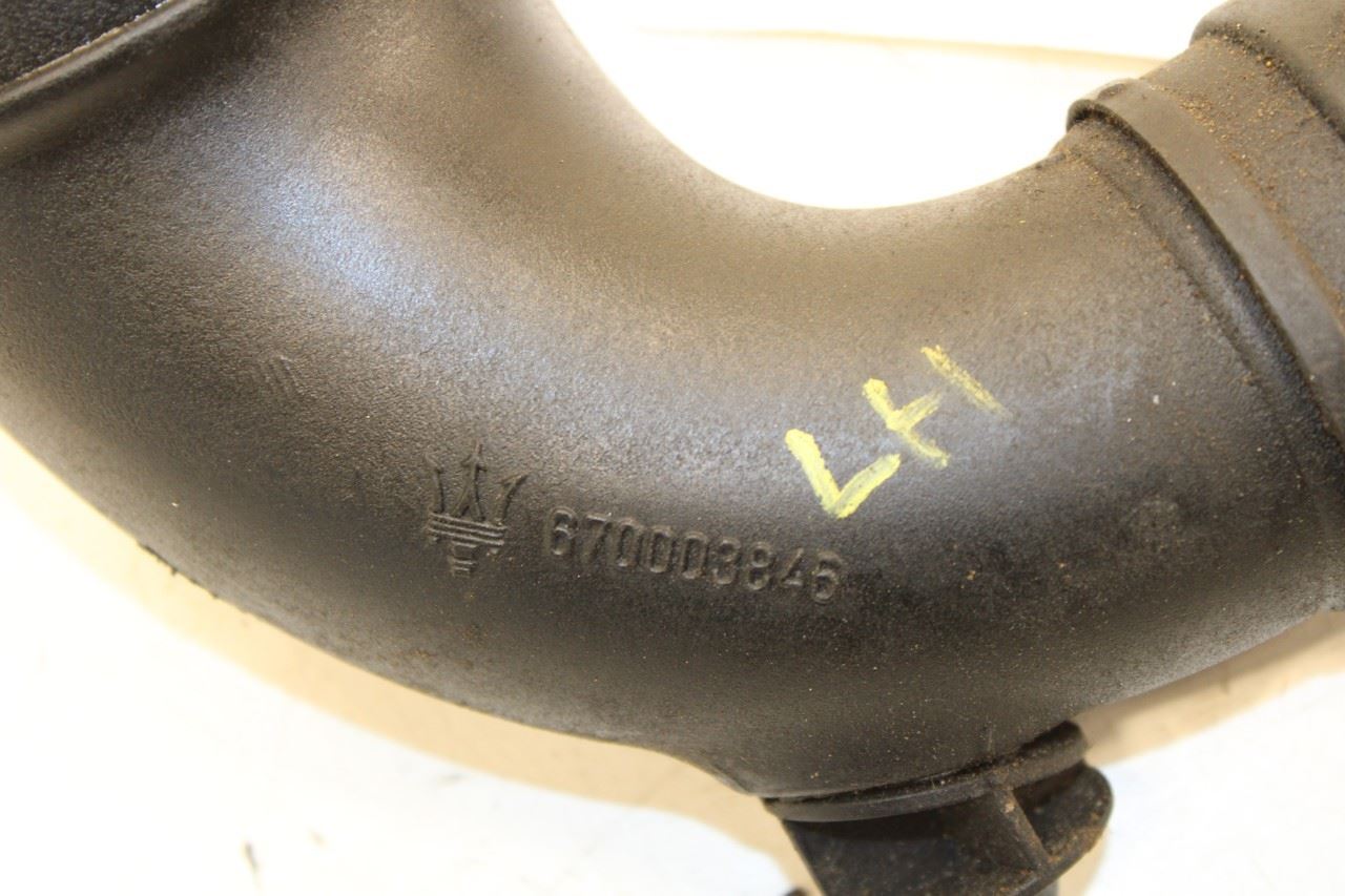 14-17 Maserati Ghibli S Q4 3.0L Air Intake Cleaner Left Side Sleeve Duct *ReaD* - Alshned Auto Parts