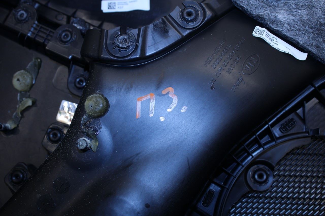 2020-2022 Kia Soul Rear Right Passenger Side Door Trim Panel 83306-K0010D31 OEM - Alshned Auto Parts