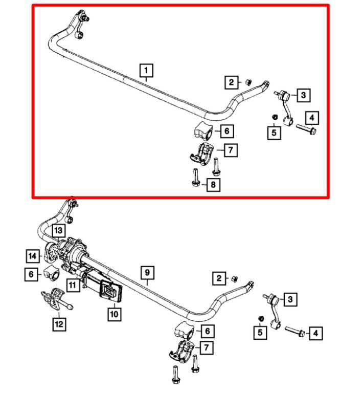 2007-18 Jeep Wrangler 4WD Front Stabilizer Sway Anti-Roll Bar w/ Link 52059971AC - Alshned Auto Parts
