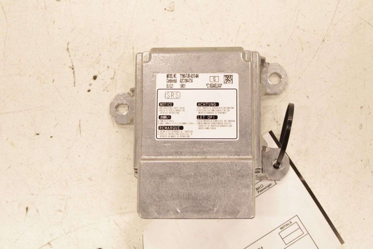 2021 Acura RDX SH-AWD Air Bag SRS Restraints Computer Control Module 77960-TJB-A210-M4 OEM - Alshned Auto Parts