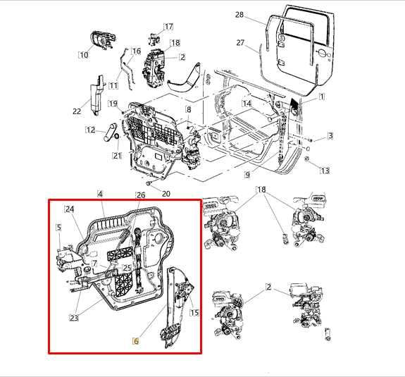2011-2018 Jeep Wrangler FR LH Door Window Regulator w/ Carrier 68014949AA *ReaD* - Alshned Auto Parts
