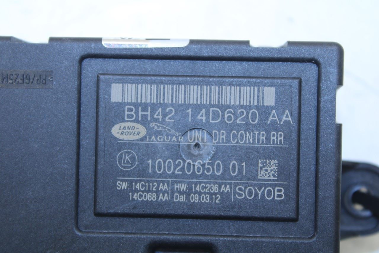 2010-2012 Jaguar XF Portfolio RR Right Side Door Control Module BH42-14D620-AA - Alshned Auto Parts