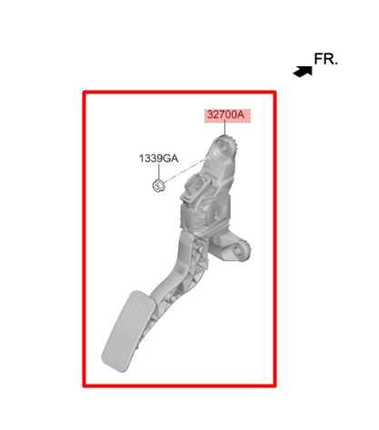 2020-2024 Kia Soul LX 2.0L FWD Accelerator Throttle Gas Pedal Sensor 32700F2100 - Alshned Auto Parts