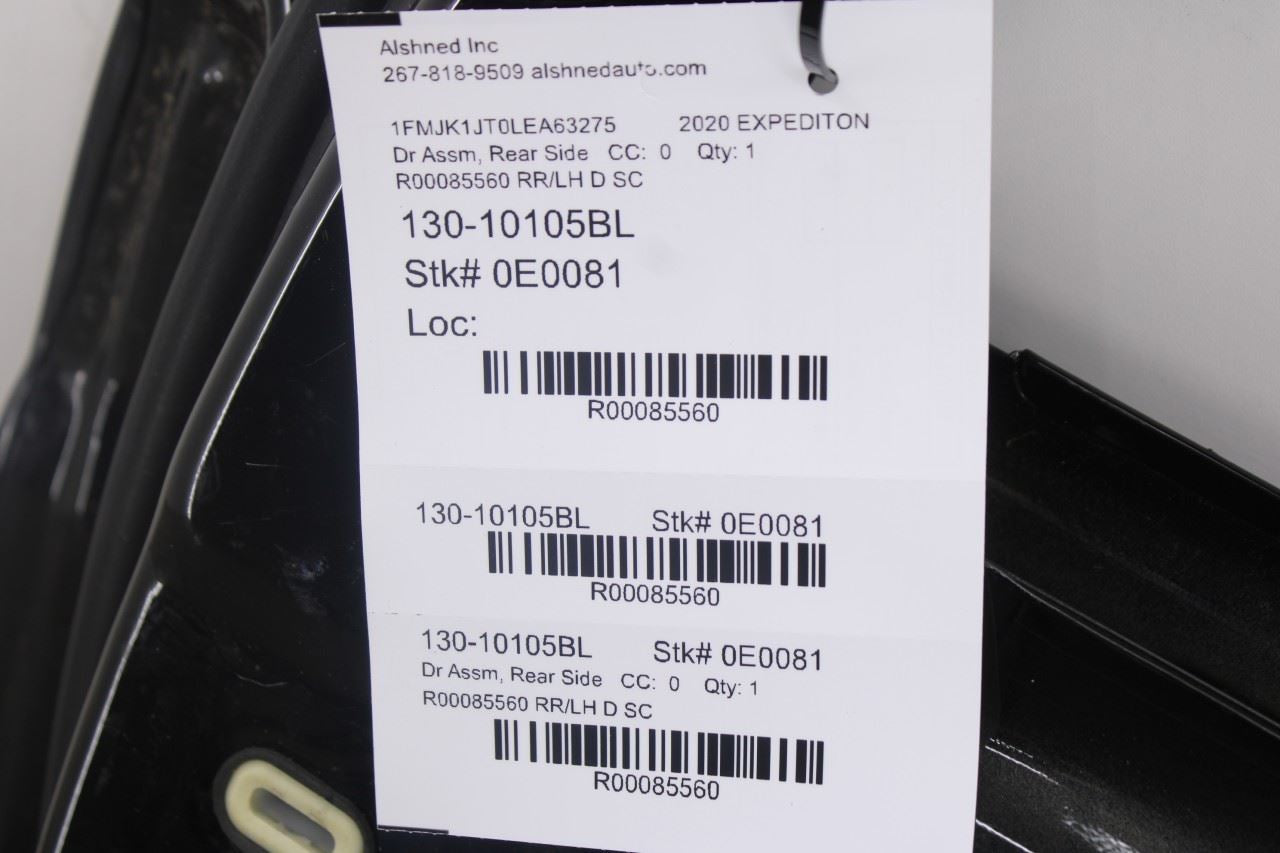 2018-24 Ford Expedition Max XLT Rear Left Door Shell Panel JL1Z-4024631-A *ReaD*23
