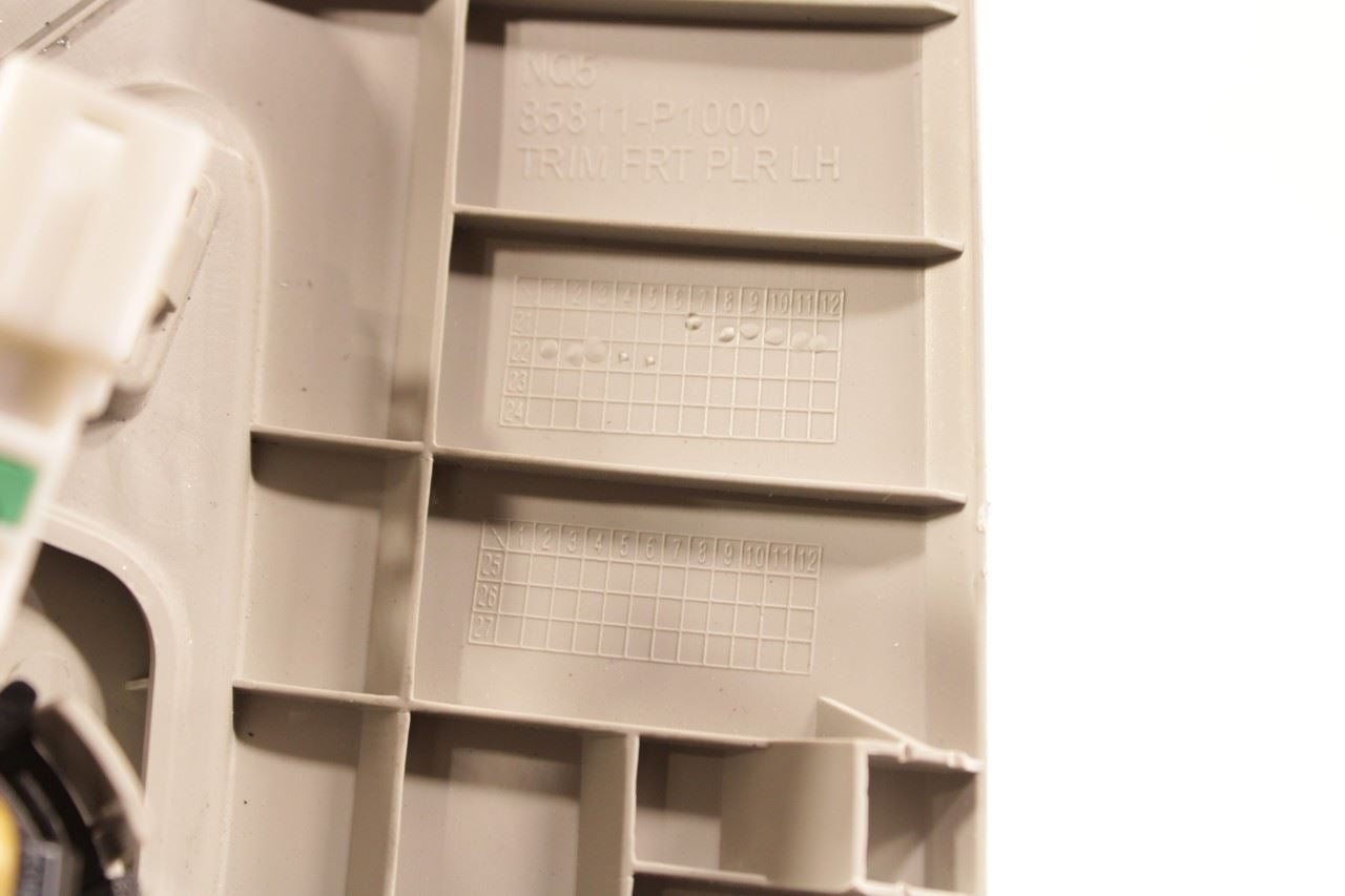 2023-24 Kia Sportage Hybrid EX FR Right and Left Windshield A Pillar Cover Trim - Alshned Auto Parts