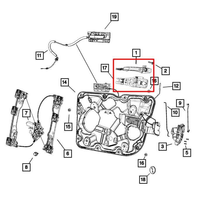 12-15 Jeep Grand Cherokee Limited Front Right Door Exterior Handle 4589884AH OEM - Alshned Auto Parts