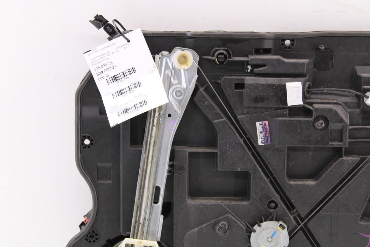2013-2018 RAM 1500 Laramie Front Left Door Window Regulator w/ Carrier and Motor - Alshned Auto Parts