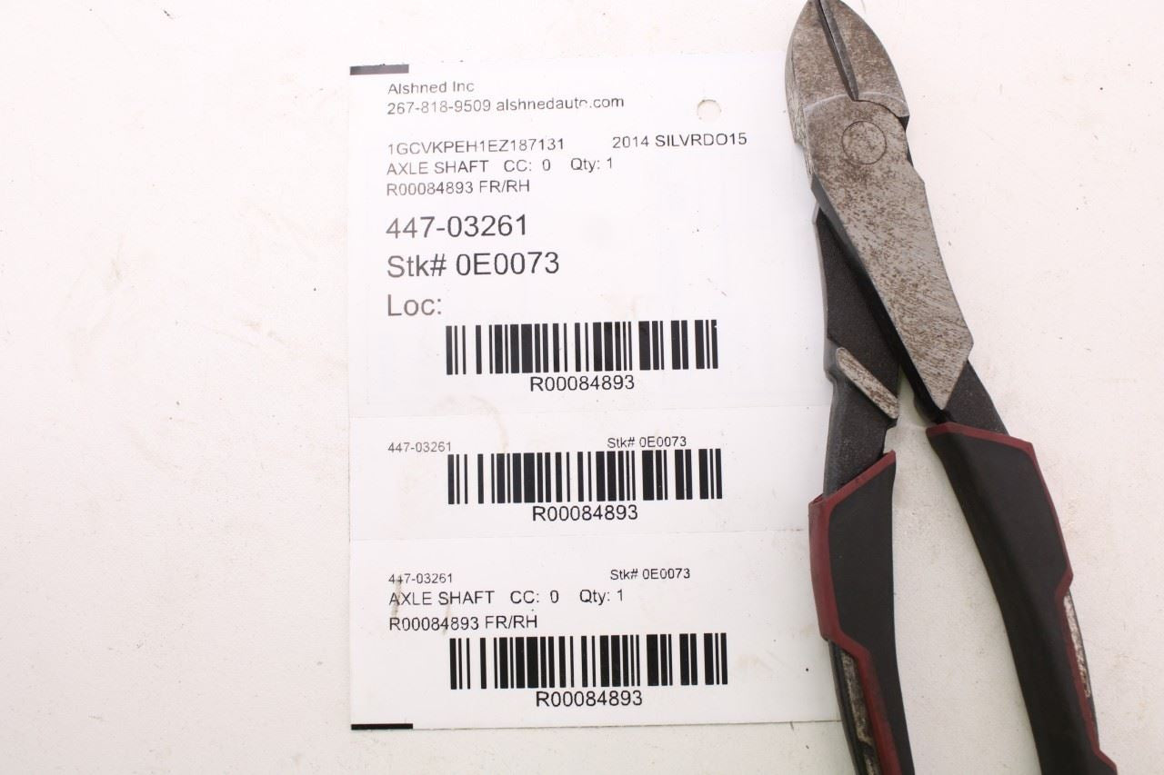07-19 Chevrolet Silverado 1500 Work Truck 2WT FR Right CV Axle Drive Half Shaft9