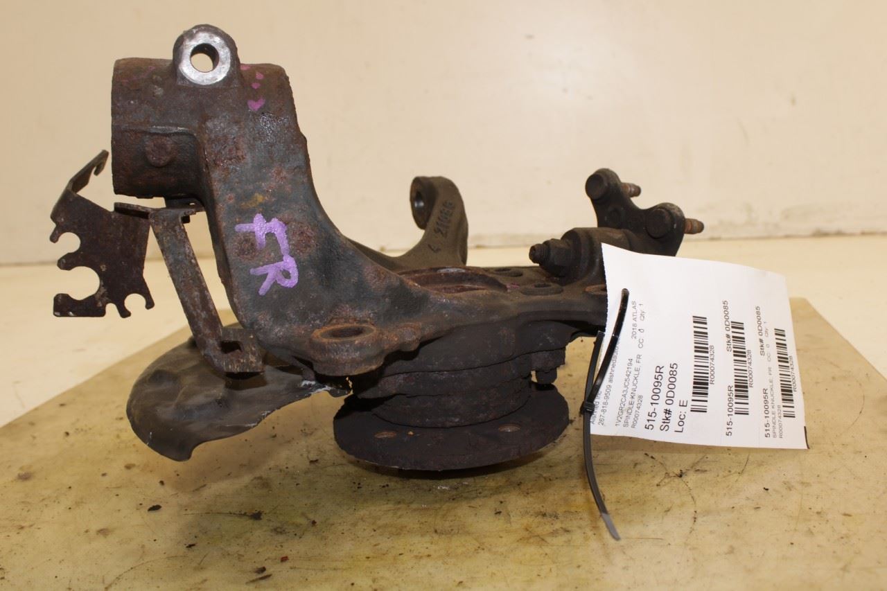 2018-2023 Volkswagen Atlas S Front Right Side Spindle Knuckle Hub 3QF-407-256-E - Alshned Auto Parts