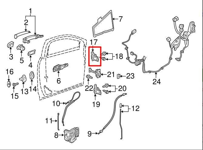 2018-2024 Buick Enclave FR Left Side Lower / Upper Door Hinges Pair 13583613 OEM - Alshned Auto Parts