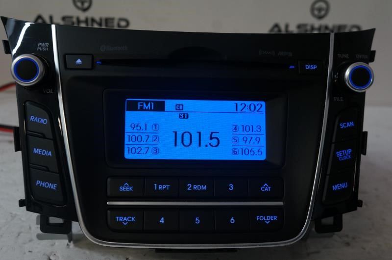 16-17 Hyundai Elantra GT Radio Faceplate Control Panel w/ Receiver and CD Player3
