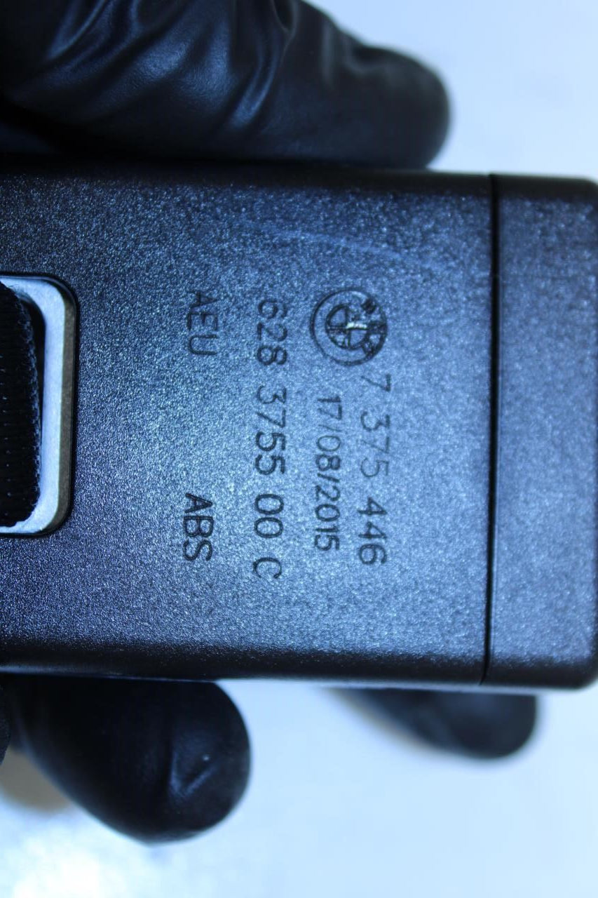 2015-16 BMW 435i Rear Center RH and LH 2nd Row Seat Belt Buckle Set 72117375445 - Alshned Auto Parts