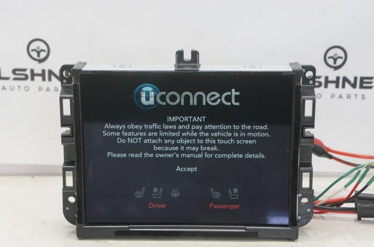 2019-2020 Ram 1500 Uconnect 8,4'' Display Audio Radio Receiver 68292209AH OEM - Alshned Auto Parts