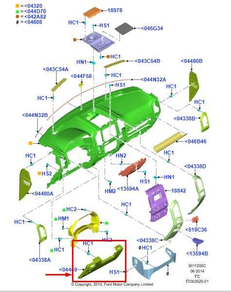 15-20 Ford F150 XL Super Cab FR LH Dash Lower Knee Bolster Trim Panel w/ Switch - Alshned Auto Parts