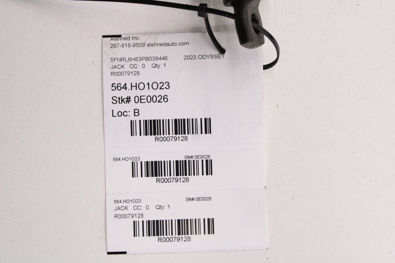 2005-26 Honda Odyssey Touring 3.5L FWD Lift Jack and Tool Kit 89310-SHJ-A01 OEM - Alshned Auto Parts