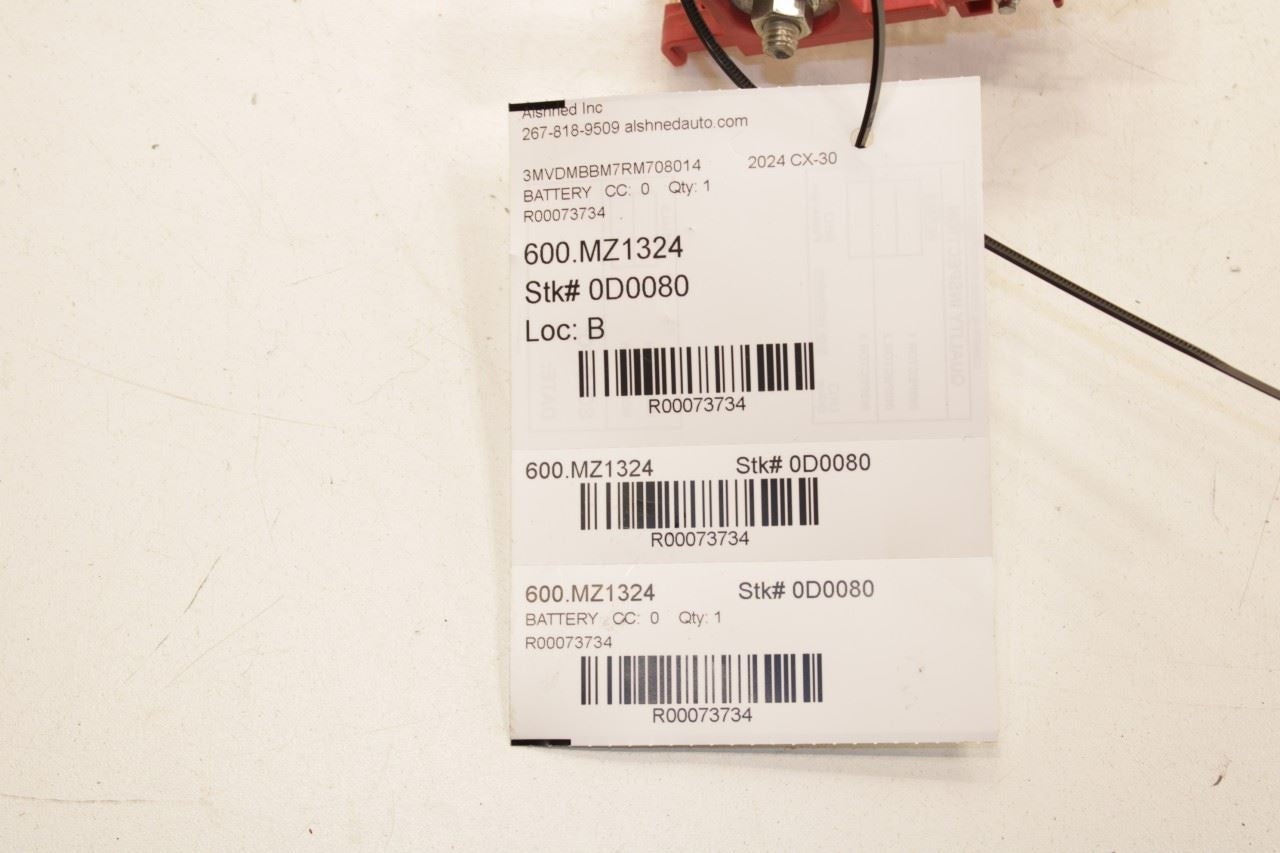 2020-25 Mazda CX-30 2.5 S Battery Fuselink Fuse Terminal with Cable Wire Harness8