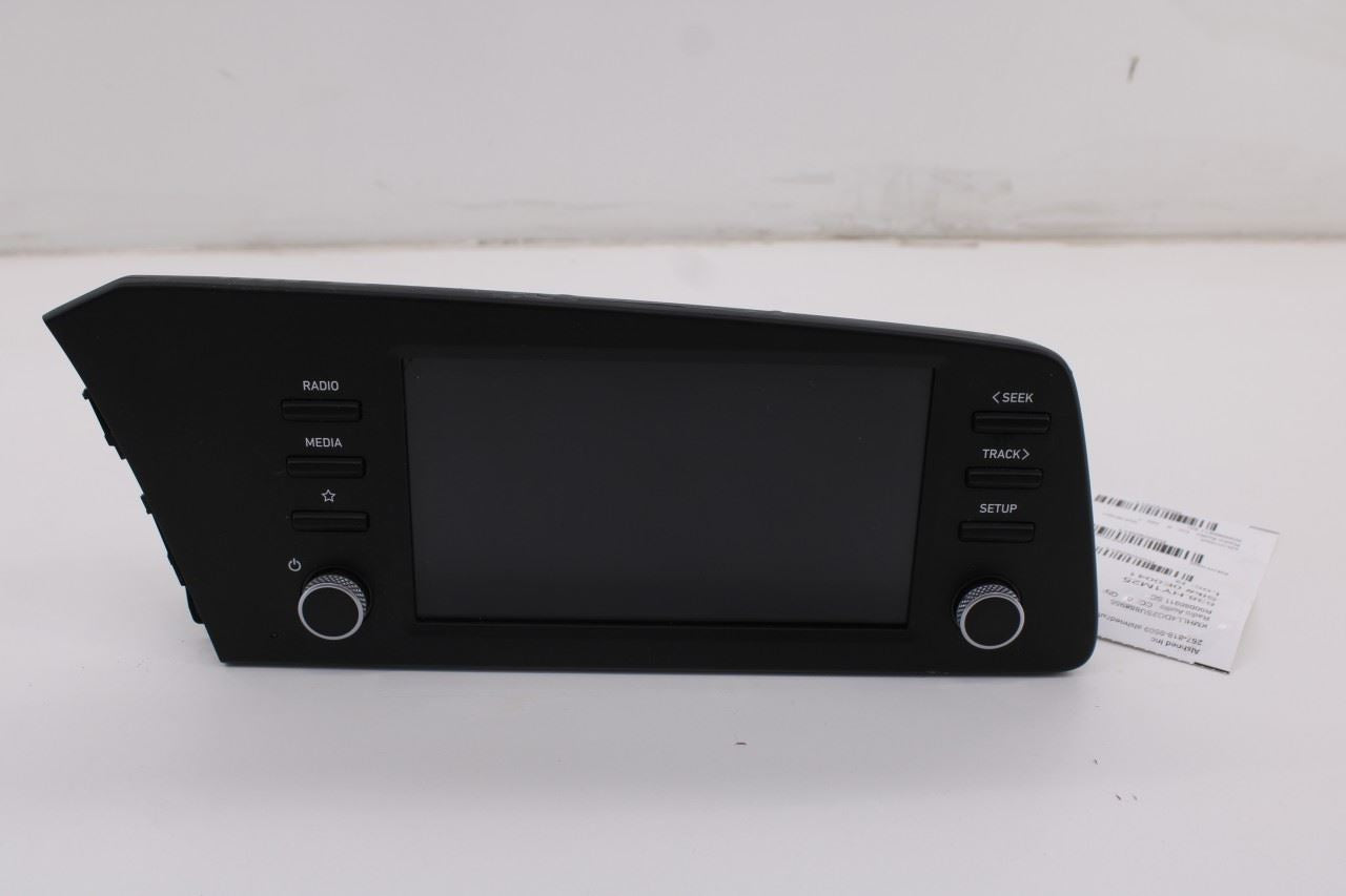 2024-2025 Hyundai Elantra SE Audio Radio Faceplate Control Panel w/ 8.0 Display 0