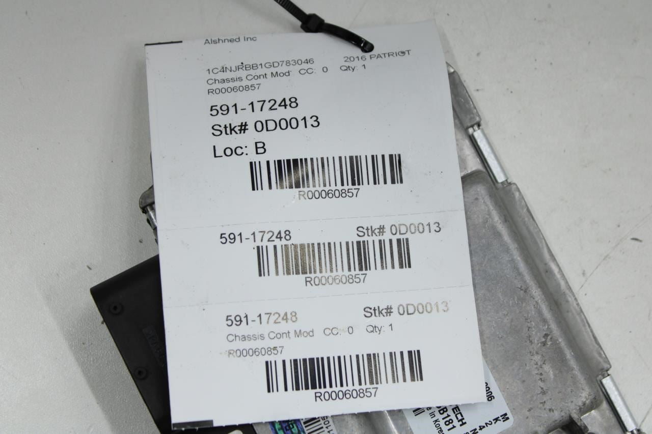 14-2017 Jeep Patriot Sport SE 2.4L Transmission Control Module TCU TCM 5150823AG - Alshned Auto Parts