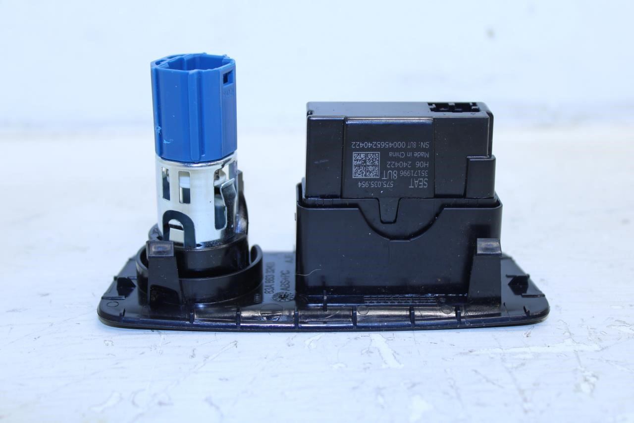 2019-24 Audi Q3 S Line Console Rear Back Trim w/ Power Outlet C-Type 575-035-954 - Alshned Auto Parts