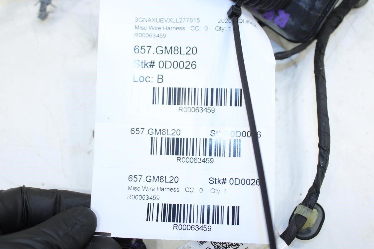 2020-2024 Chevrolet Equinox LT Rear Right Passenger Door Wire Harness 84758004 - Alshned Auto Parts