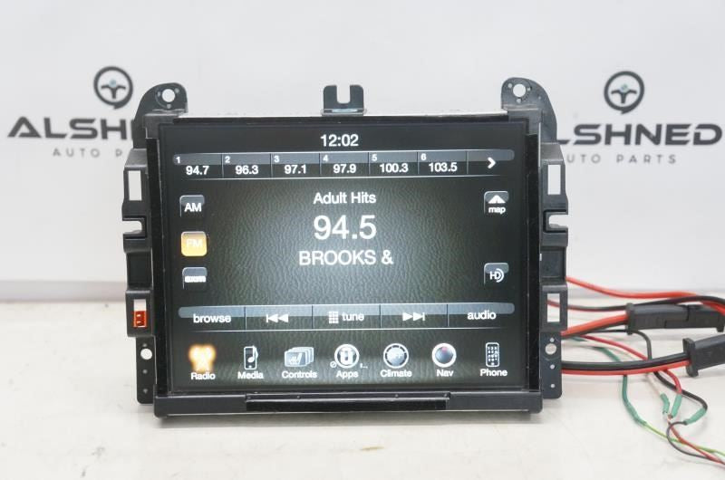 2015 Dodge Durango 8.4'' Display Uconnect Navi Radio Receiver 68164641AH *ReaD* - Alshned Auto Parts