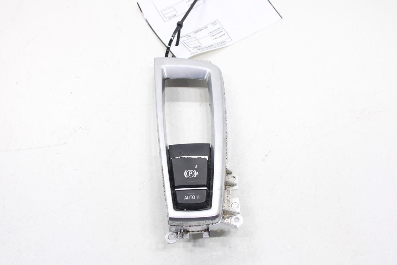 2010-2015 BMW 750i xDrive Console Parking Brake Auto Hold Control Switch w/ Trim - Alshned Auto Parts