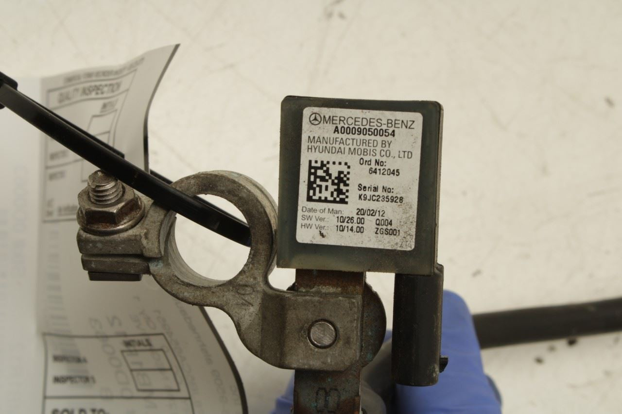 2010-15 Mercedes-Benz E350 4Matic Negative Battery Cable w/ Sensor 000-905-00-54 - Alshned Auto Parts