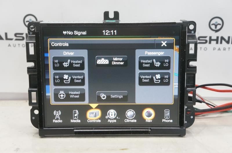 2017 Ram 1500 8.4'' Display Uconnect Navigation Radio Receiver 68270657AG OEM - Alshned Auto Parts