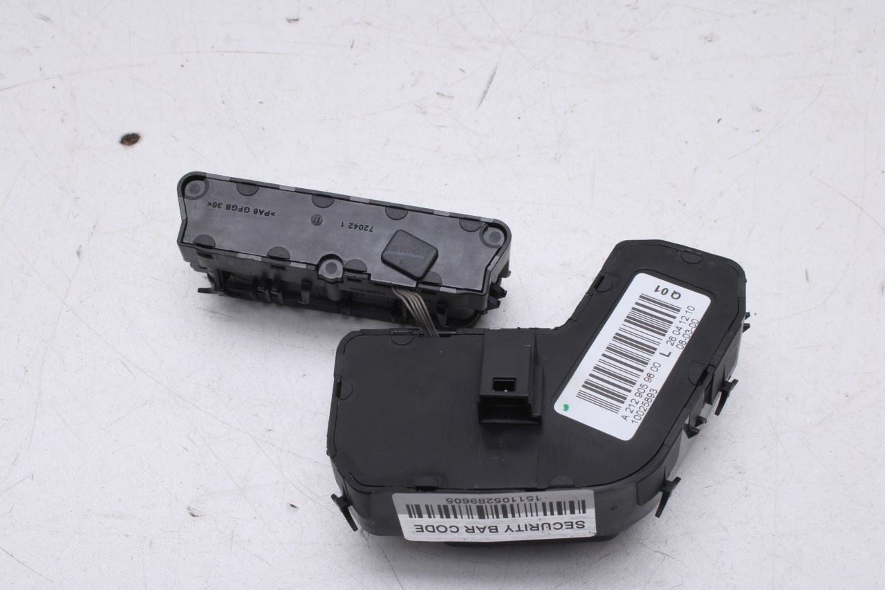 10-13 Mercedes-Benz E350 Sport 4MATIC FR LH Power Seat Adjustment Switch *ReaD* - Alshned Auto Parts