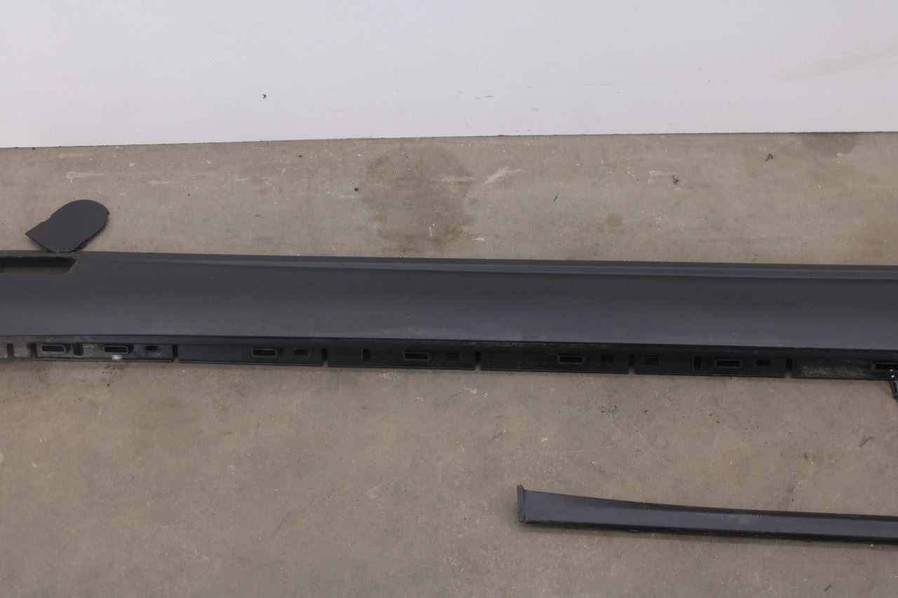 2011-2018 Porsche Cayenne S Right Rocker Panel Molding Rear Door Scuff Plate Set - Alshned Auto Parts