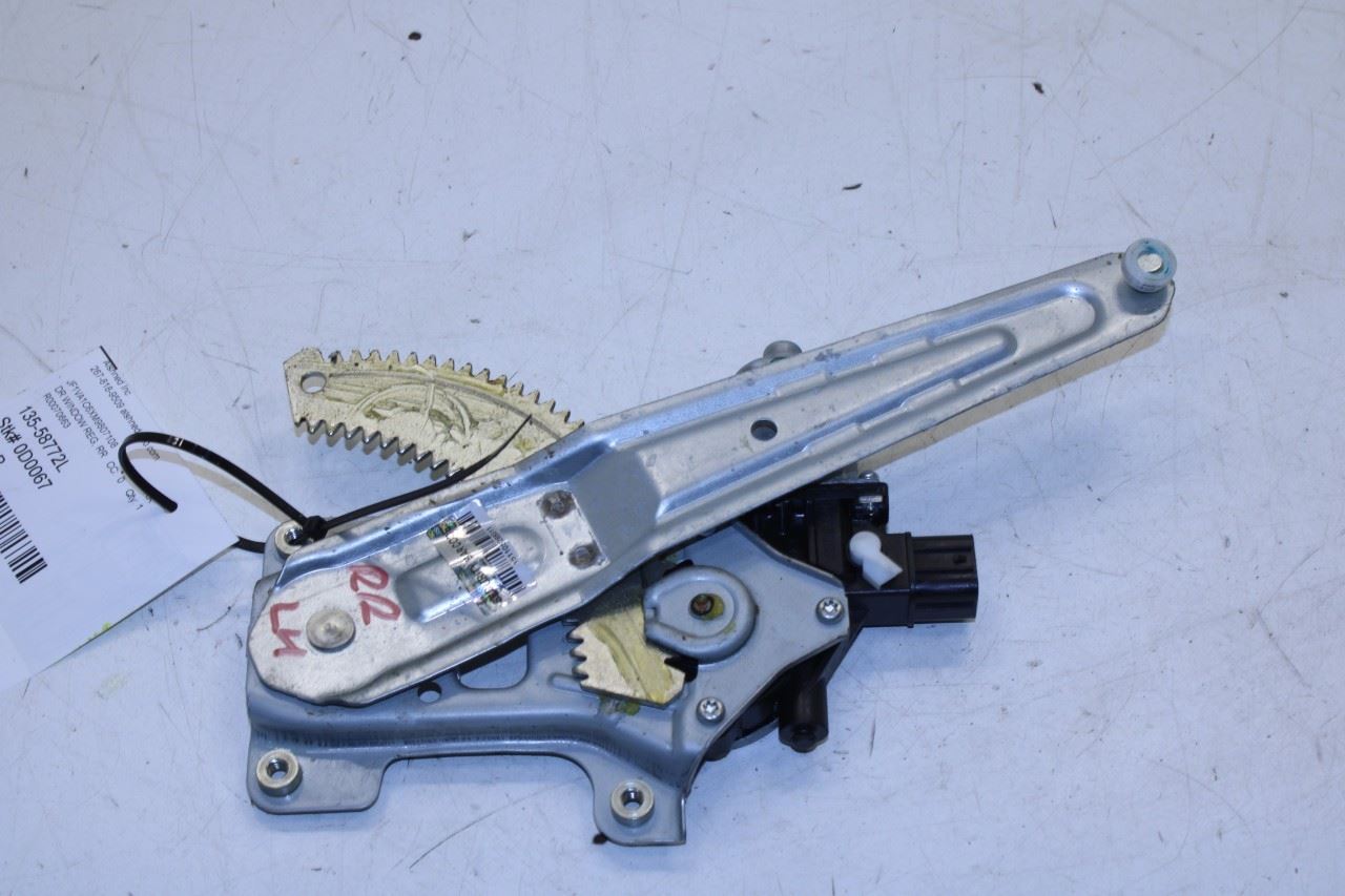 2015-2021 Subaru WRX Premium Rear Left Door Window Regulator w/ Motor 62222FJ010 - Alshned Auto Parts