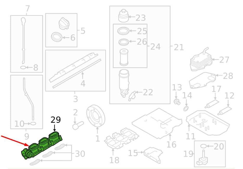 10-16 Audi S4 Premium Plus 3.0L Left Engine Lower Intake Manifold 06E-133-109-AL - Alshned Auto Parts