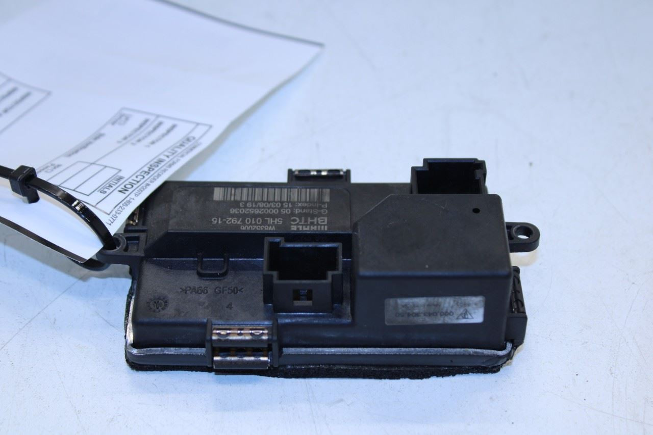 2012-2016 Porsche Panamera 4 3.6L AWD HVAC Blower Motor Resistor Control Module - Alshned Auto Parts