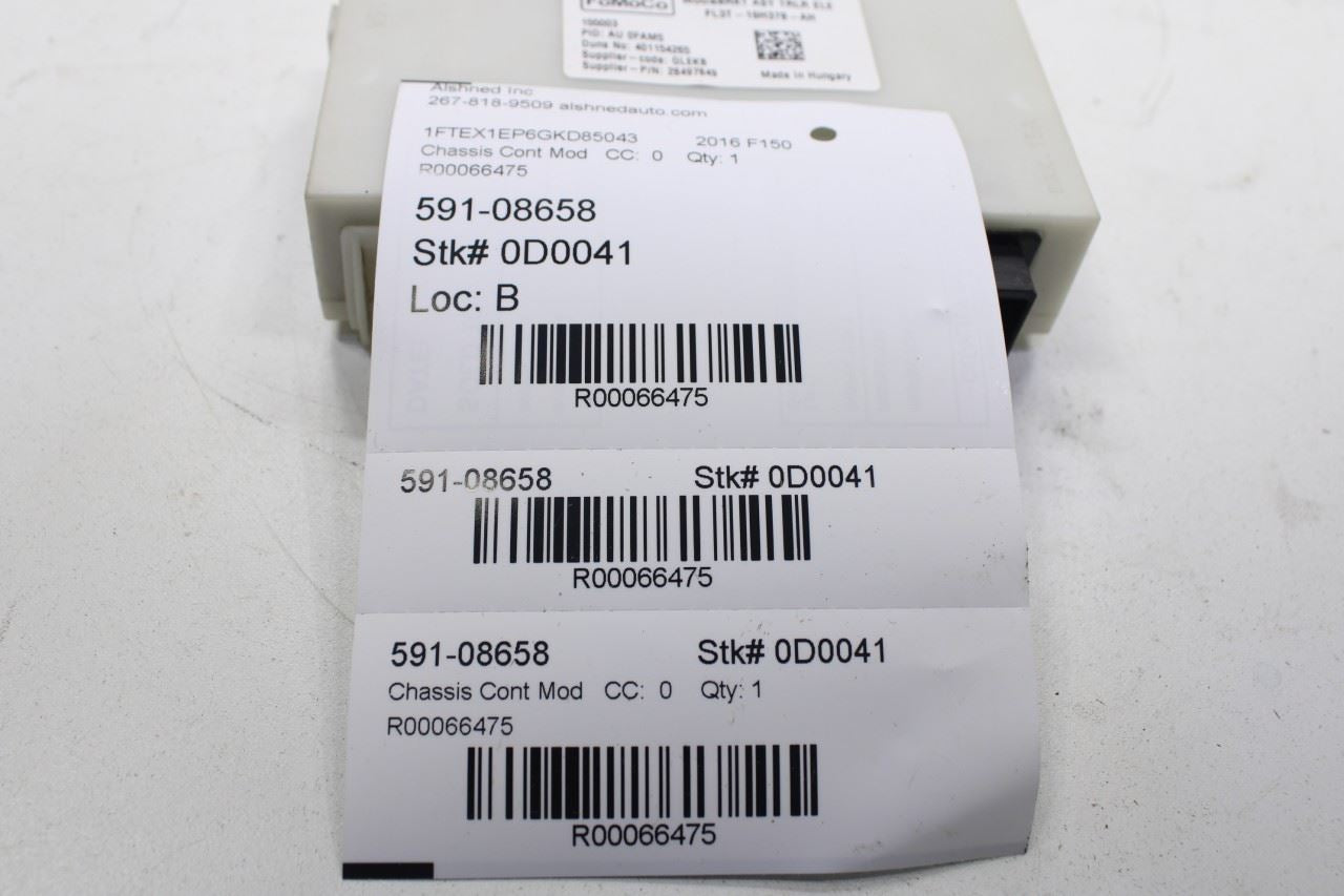 2015-2017 Ford F150 SuperCab Lariat 2.7L Trailer Brake Towing Control Module - Alshned Auto Parts