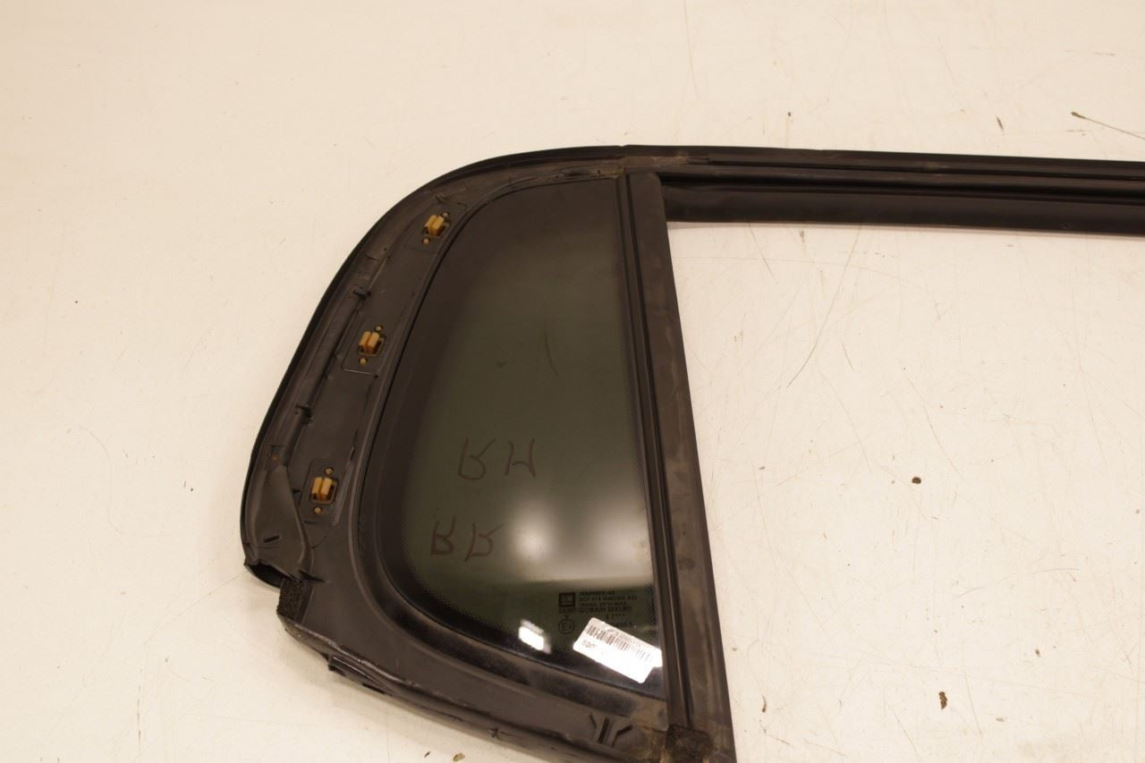 17-23 GMC Acadia SLT-1 Rear RH Door Vent Glass Run Channel w/ Belt Molding Seal - Alshned Auto Parts