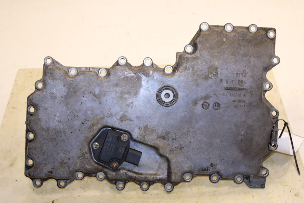 2010-2015 BMW 750Li xDrive 4.4L AWD Engine Motor Lower Oil Pan 7570694 OEM - Alshned Auto Parts