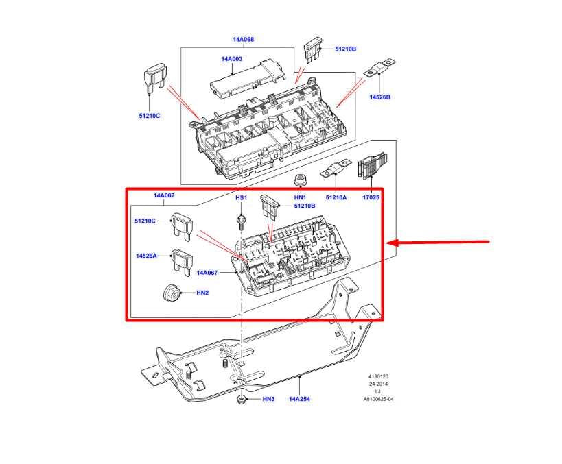 2007-2009 Land Rover Range Rover 4.2L Rear Fuse Relay Box Module YQE500370 OEM - Alshned Auto Parts