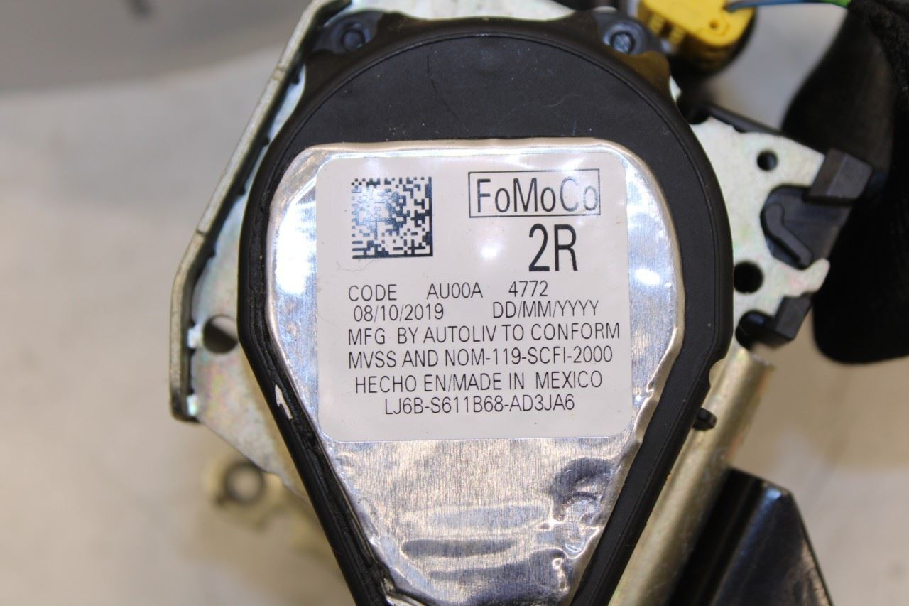 20-25 Ford Escape SEL 2.0L Rear Passenger Right Side 2nd Row Seat Belt Retractor - Alshned Auto Parts