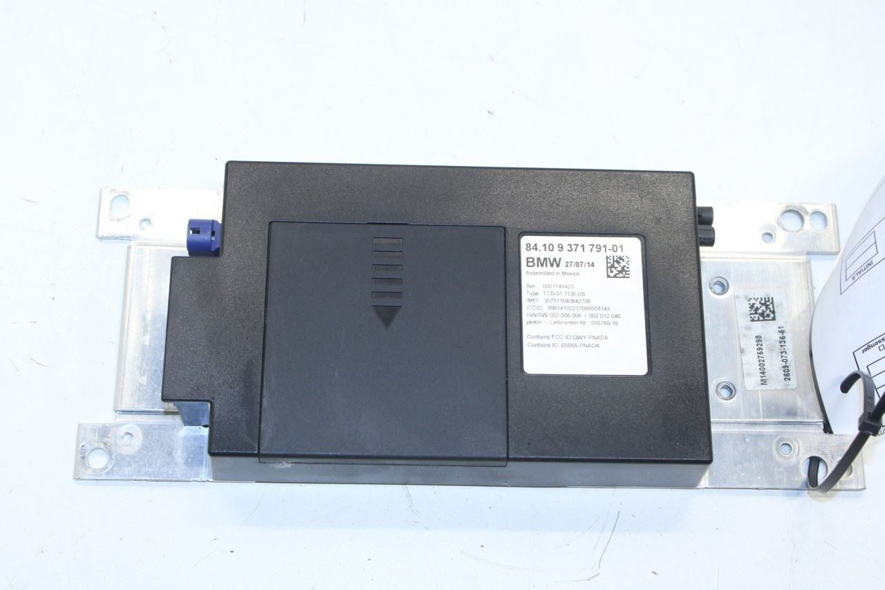 13-2016 BMW 328I xDrive SULEV Bluetooth Telematics Control Module 84109371791-01 - Alshned Auto Parts