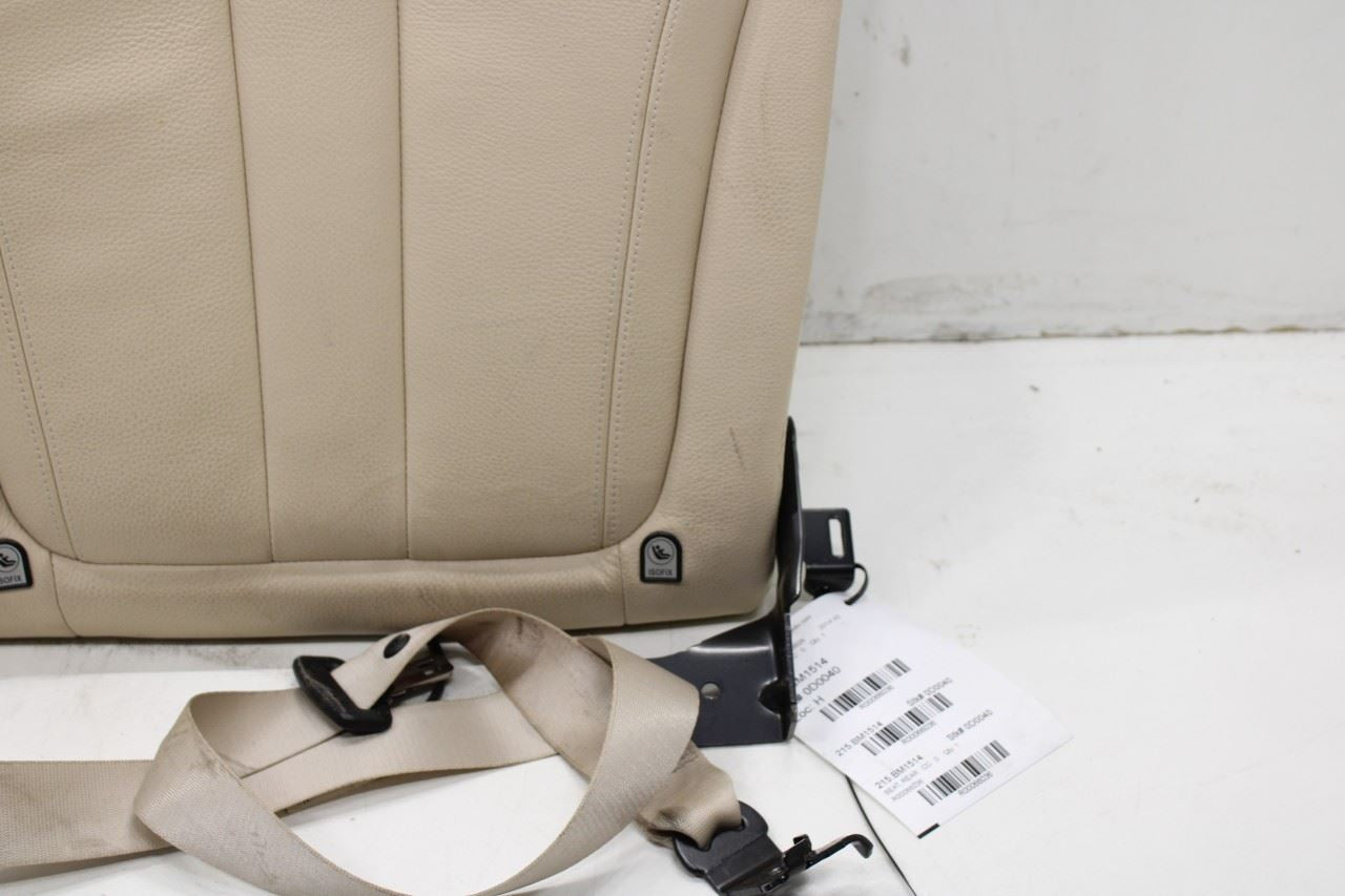 14-18 BMW X5 xDrive35i Rear Left 2nd Row Seat Backrest Upper Cushion w/ Armrest - Alshned Auto Parts