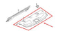 2020-2024 Nissan Sentra Rear Package Tray Trim Panel 79910-6LE1A OEM - Alshned Auto Parts