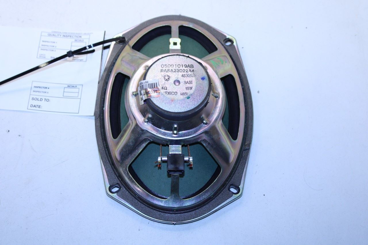 2014-2023 Jeep Cherokee 75th Anniversary Rear Left Door Audio Speaker 5091019AB - Alshned Auto Parts