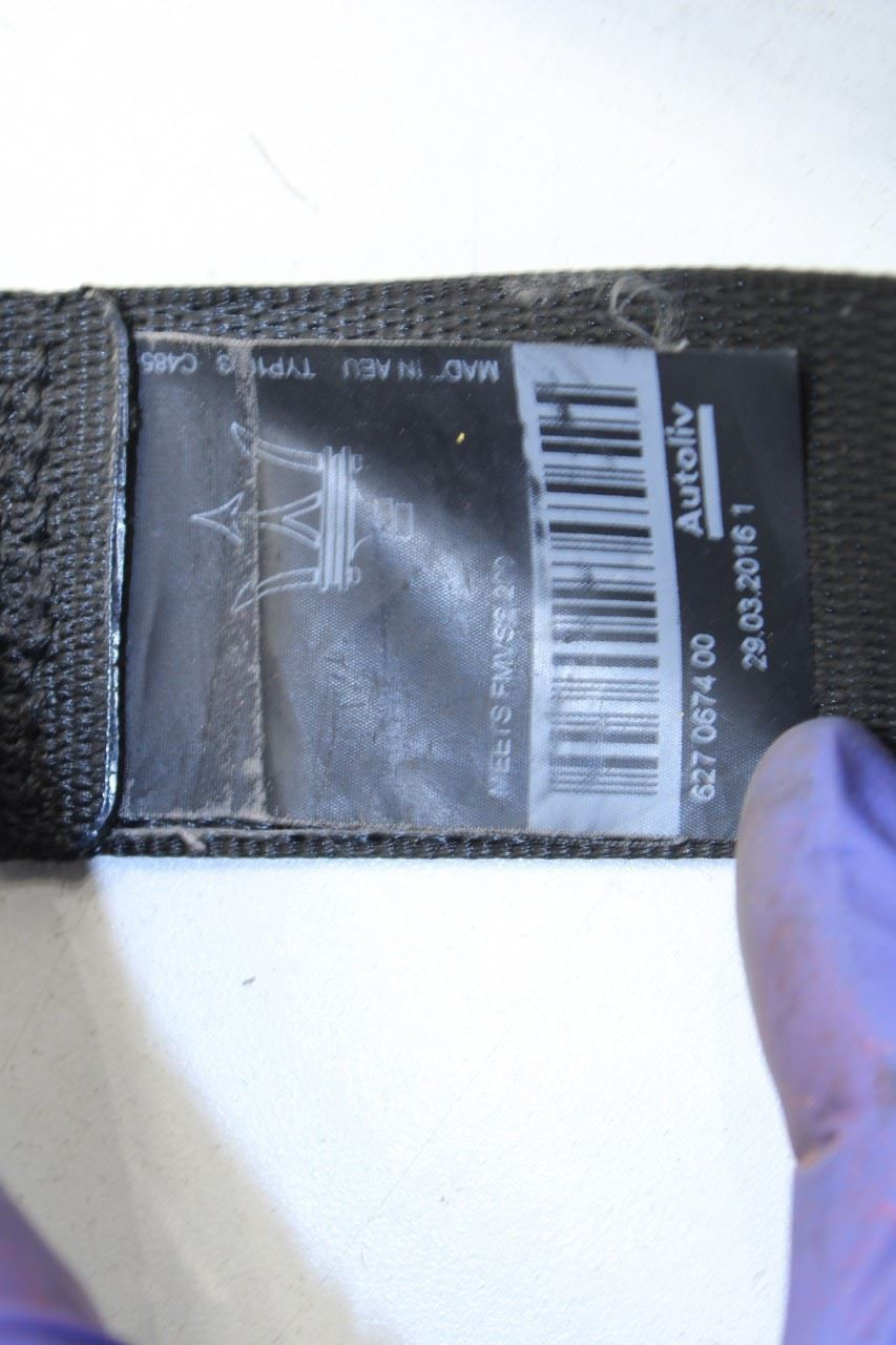 2017-2021 Maserati Ghibli 3.0L RWD Front Driver Left Side Seat Belt Retractor - Alshned Auto Parts