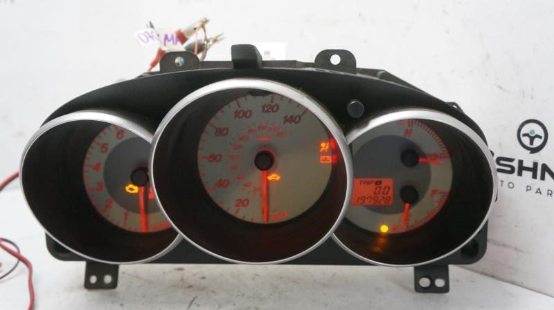 2007-09 Mazda 3 Speedometer Gauge Instrument Cluster 198K Mileage BAR855471A OEM - Alshned Auto Parts