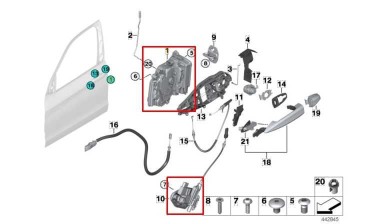 2014-2018 BMW X5 xDrive35i Front Right Side Door Lock Latch Actuator 51217281934 - Alshned Auto Parts