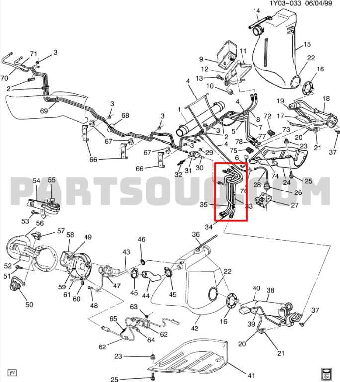 1997-1998 Chevrolet Corvette 5.7L Auxiliary Fuel Tank Return Feed Line Hose Set - Alshned Auto Parts